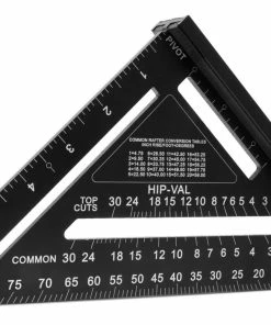 Outlet ✨ MAGNETIC PROFESSIONAL RAFTER SQUARE 7IN. ✨ -Woodworking machine Store B4134 2 87842.1626695297