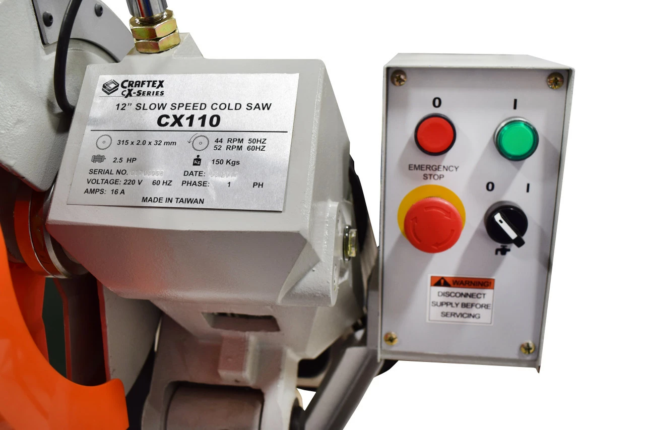 Cheap βοΈ 12IN. SLOW SPEED COLD SAW WITH STAND CX110 π 3 Cheap βοΈ 12IN. SLOW SPEED COLD SAW WITH STAND CX110 π - Image 3